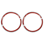 2 Pcs Air Conditioning Outer Vent Ring Trim for Toyota Subaru  703820036821