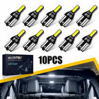 10Pc 6" Oval 10LED Trailer Truck Brake Stop Turn Tail Lights for Trucks
