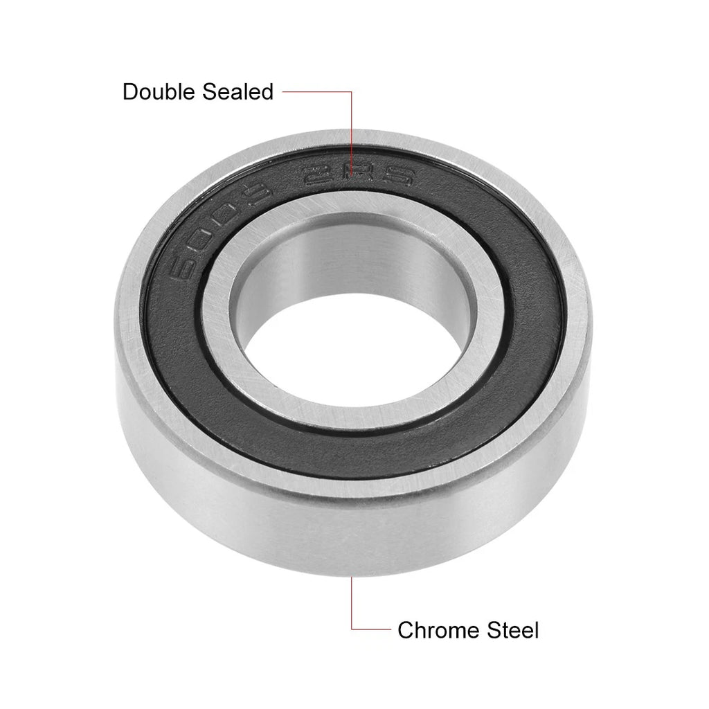 Set of 5 6003-2RS Deep Groove Ball Bearings for Various Models (17x35x10mm)