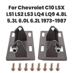 2X Engine Motor Mount Swap Conversion Adapter Plates for Chevy C10 (1960–1987)