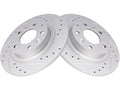 Rear Brake Rotor Set for Mazda CX-3 (2016–2018) PX629YT