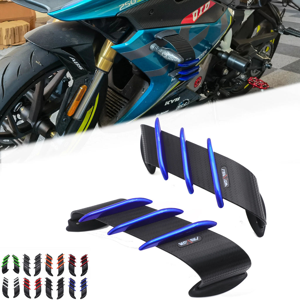 Front Motorcycle Winglet Spoiler for Yamaha YZF R1 R6 R25 BMW S1000R