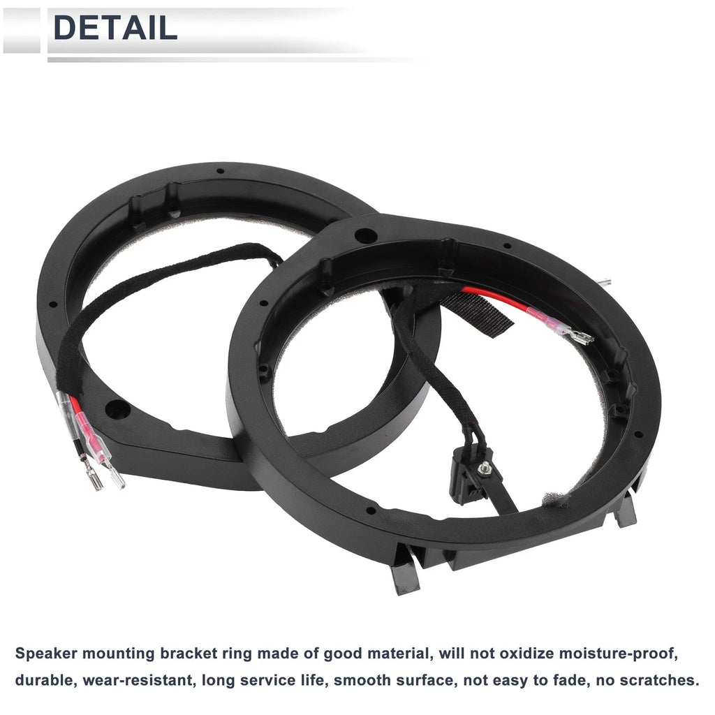 Set of 2 Speaker Spacer Rings for Honda 13-24 6.5" Tweeter