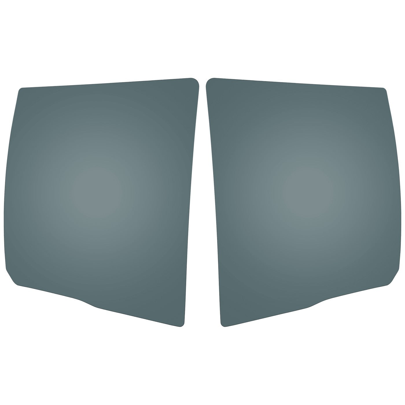 Set of 2 Rear Door Glasses for Lincoln Navigator