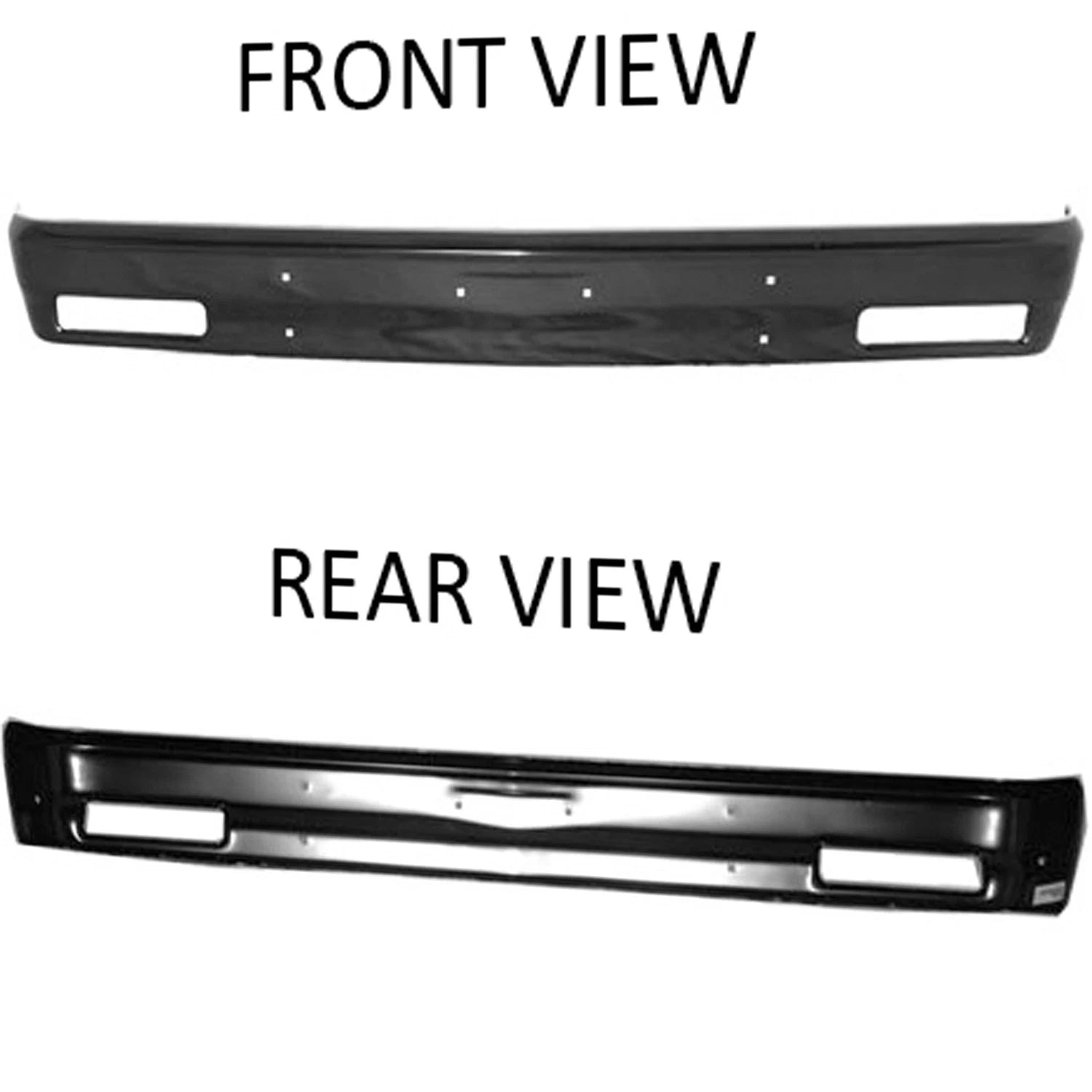 Replacement Front Bumper Face Bar Painted for Chevrolet Silverado (2014–2018)