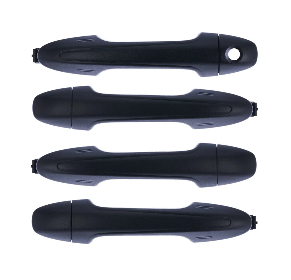 Door Handle Outer Black Set 4 for Toyota Hilux/RAV4 (2012–2020)