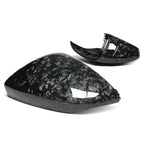 2X Carbon Fiber Mirror Cover Cap for Audi A5 (2025+) w/ Lane Assist