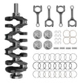 Set of 4 Rods & Pistons for Hyundai Sonata Kia Optima (2011–2019)