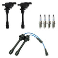 Set of 2 Ignition Coils & 4 NGK Laser Iridium Spark Plugs for Stratus (1995–2006)