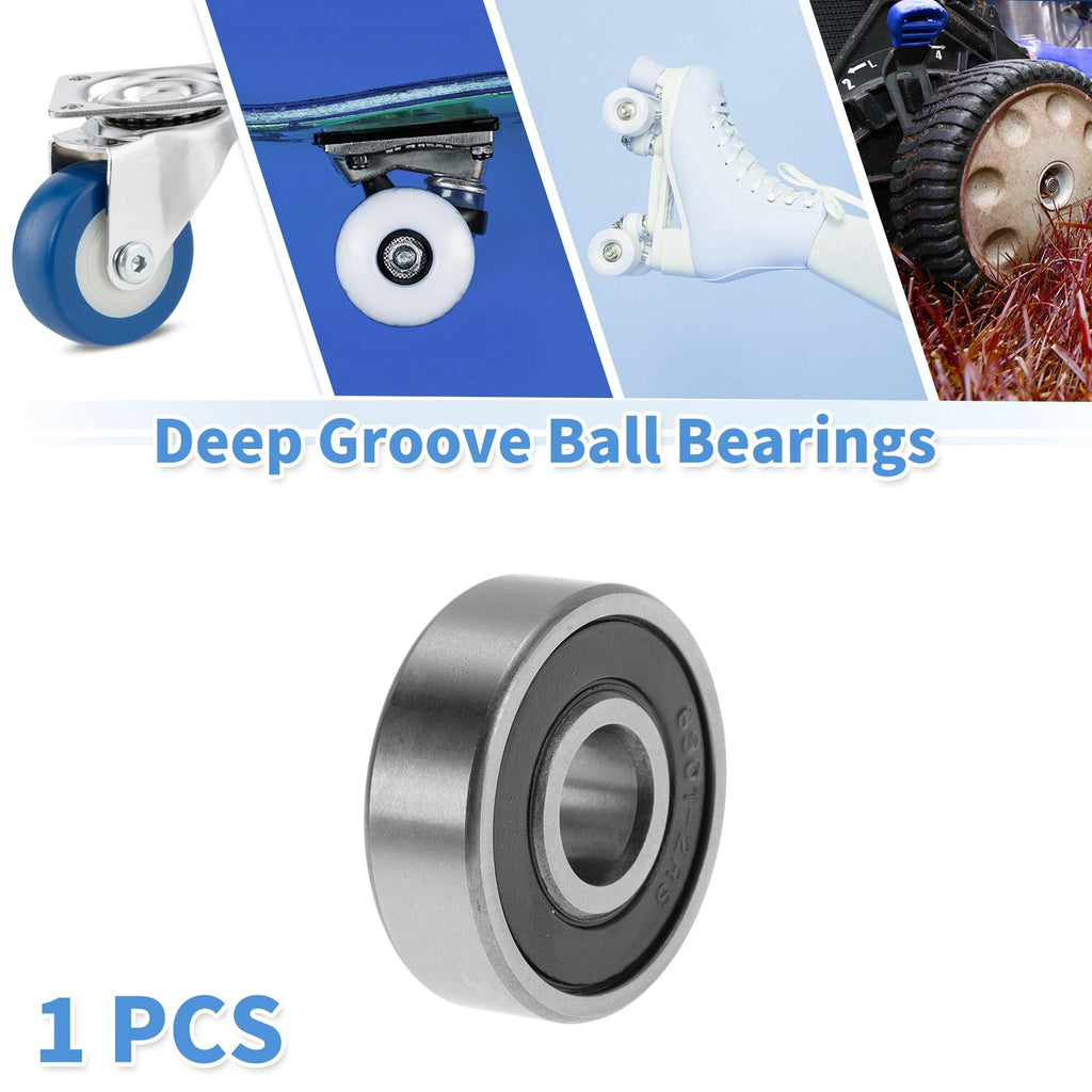Deep Groove Ball Bearings 6301VV for Various Models (12x37x12mm)