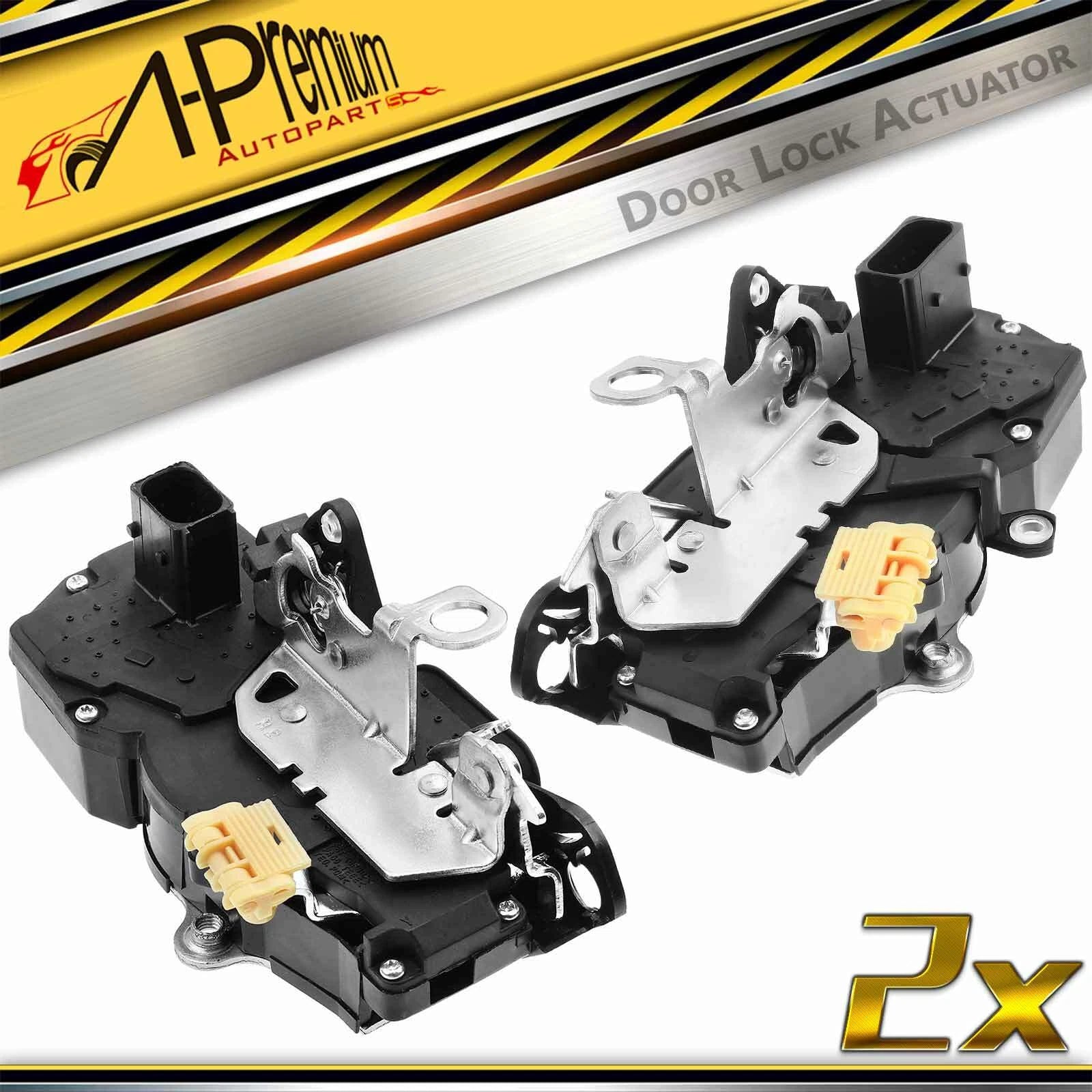 2X Front Door Lock Actuator for Chevrolet Captiva Sport (2012â2015)