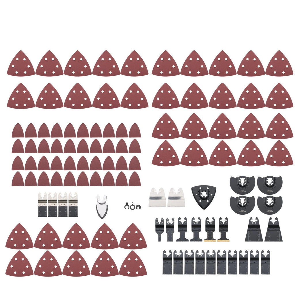 113PCS Oscillating Tool Saw Blades Kit for Wood Metal Cutting