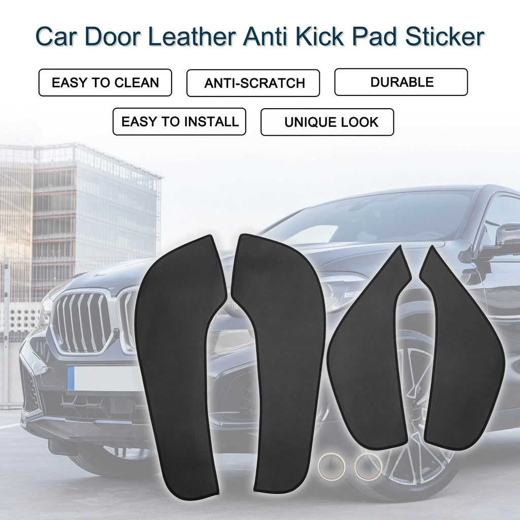 Set of 1 Car Door Leather Anti Kick Pad Sticker for BMW X6 (2015–2018)