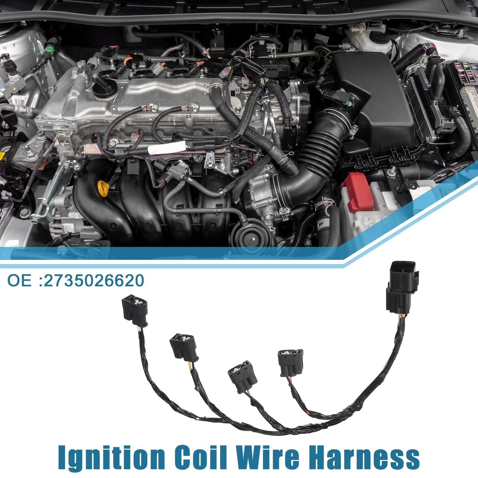 Ignition Coil Wire Harness No. 2735026620 for Hyundai Accent (2006–2011)