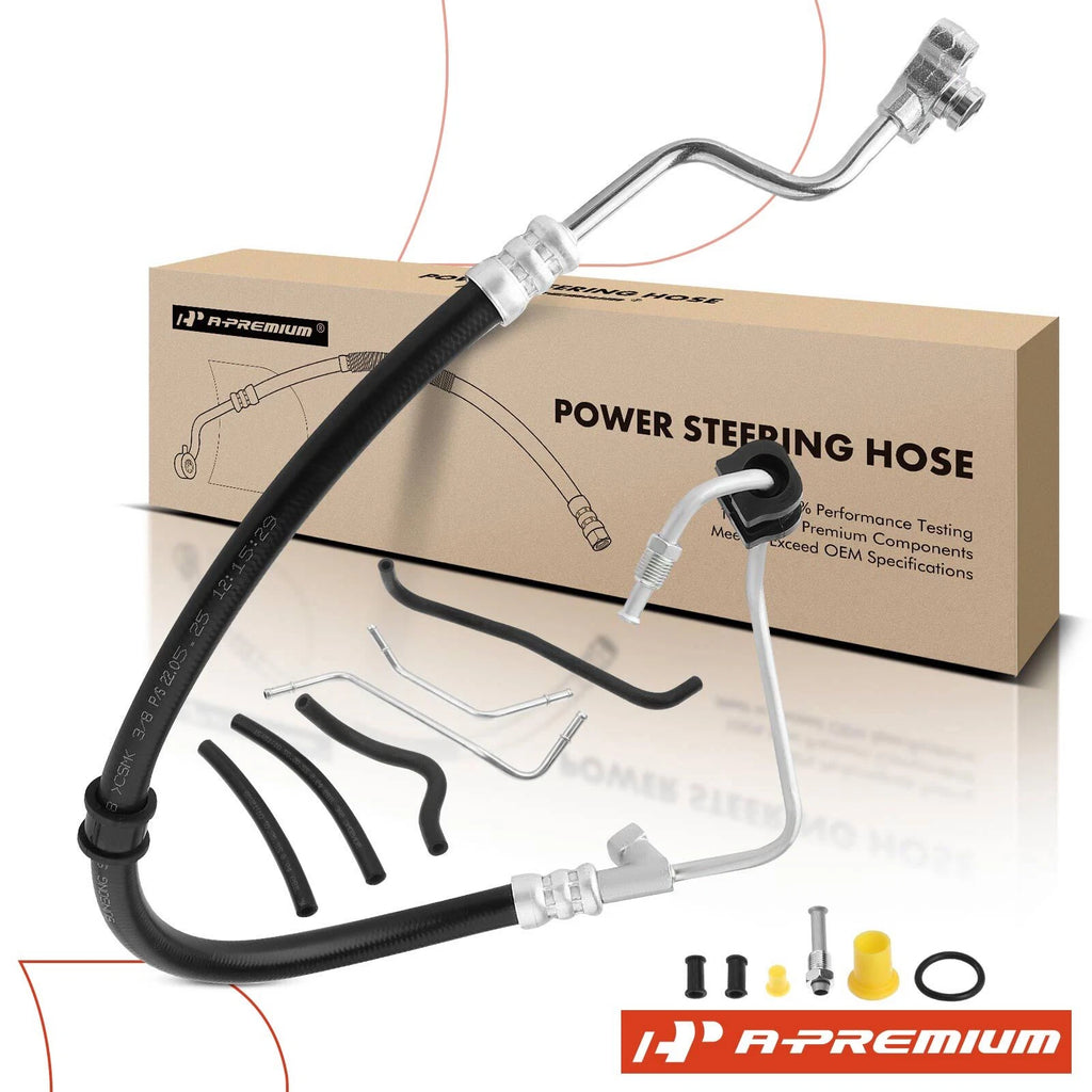 2X Power Steering Pressure & Return Line Hose for Honda Civic HX (1996–2000)