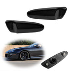 Smoked Front Bumper Side Marker Light Reflectors for Toyota Supra (1997–1998)