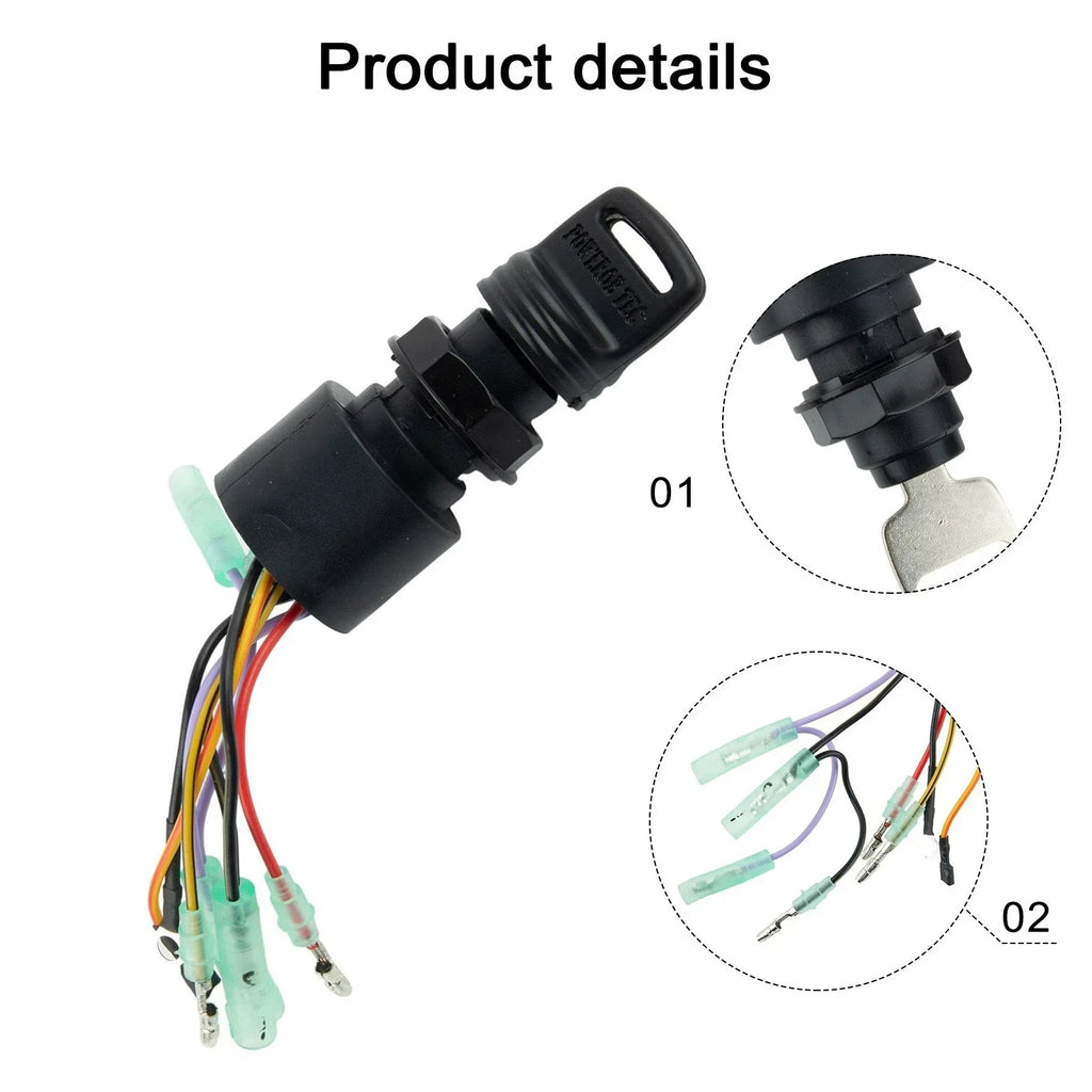 Ignition Key Switch Boat Engine for Mercury Outboard Motors