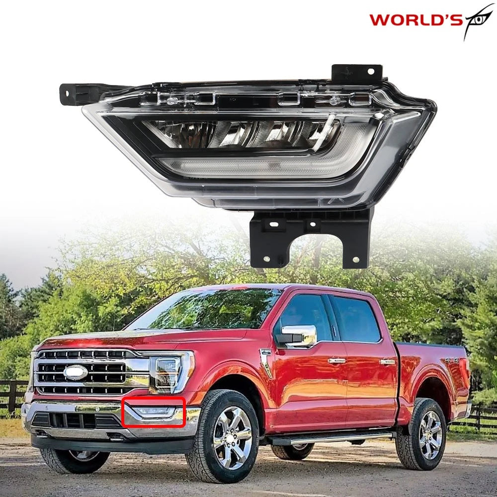 LED Fog Light for Ford F-150 (2021–2022) Left Side Bumper Lamp