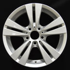 17x8 Factory Wheel Bright Medium Silver 43mm Offset for BMW 535i (2008–2010)