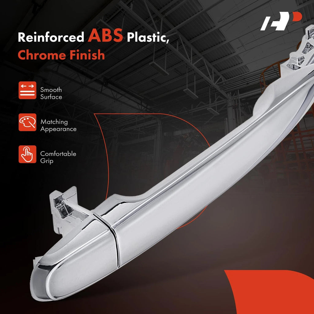 Front Right Chrome Exterior Door Handle for Toyota Camry Highlander (2018–2024)