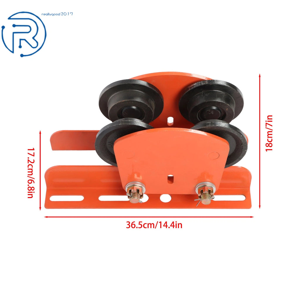I-Beam Hand Trolley for I-Beam Flange Width 2.68" - 4.33" (2200lbs/1T)