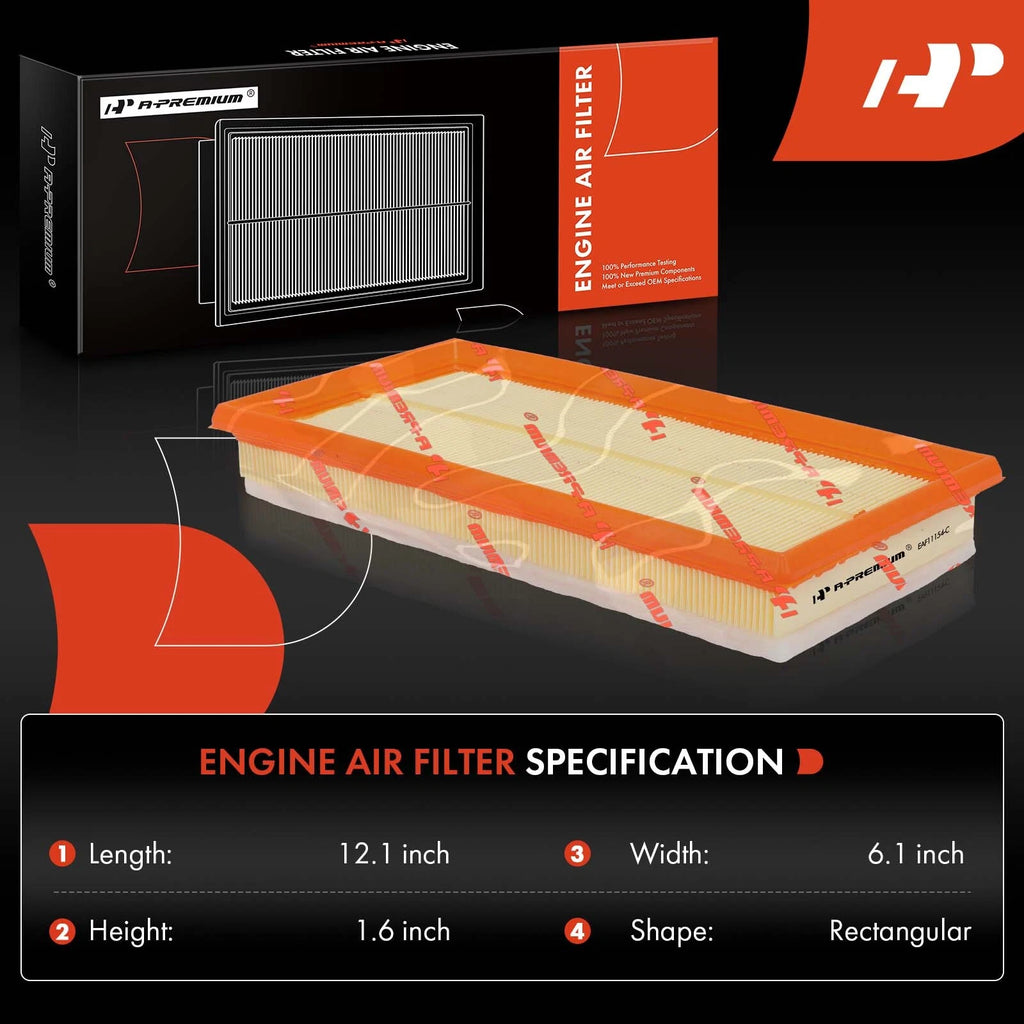 Engine Air Filter for Jeep Renegade (2019–2023) Fiat 500X Alfa Romeo Tonale