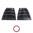 ABS Carbon Fiber Side Vent Window Scoop Louver for Mazda 3 Axela 2014-2018