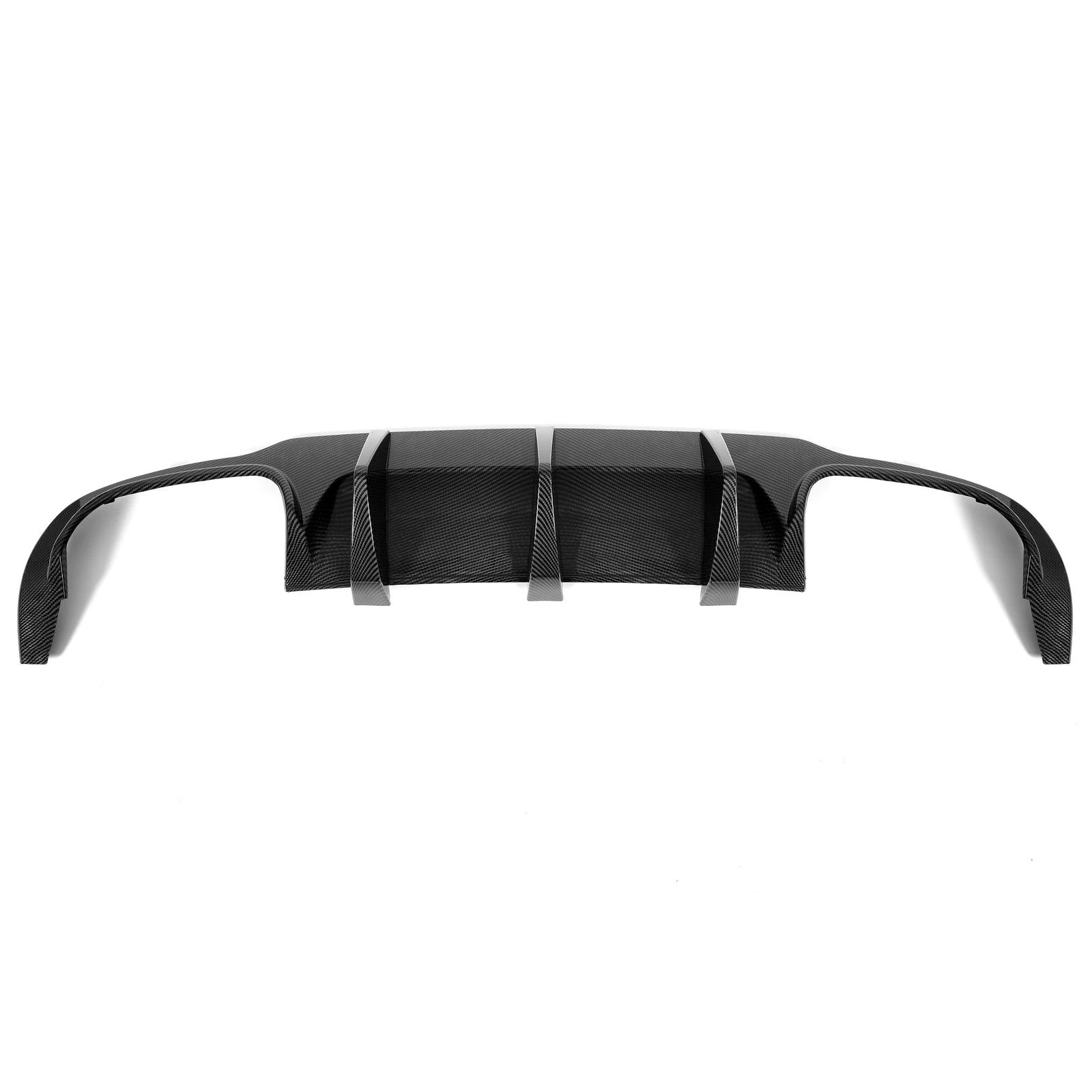 Rear Diffuser Bumper Lip for Mercedes W204 C63 AMG (2012–2014) Carbon Fiber Look