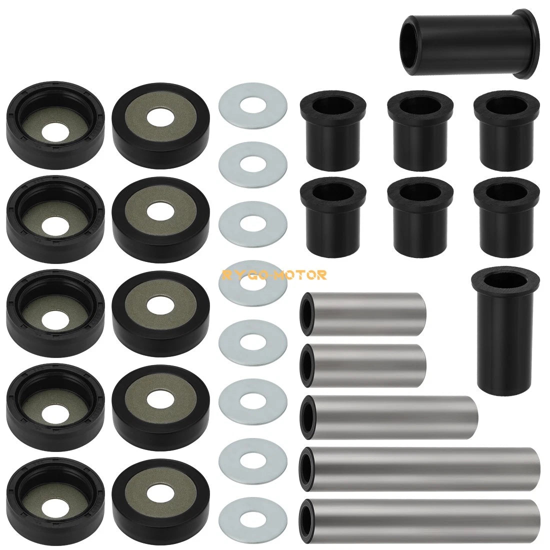 Rear A Arm Bushing Seal Kit for Suzuki King Quad 700 450 (2005–2018) 51236-40B00 61551-31G00
