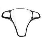 Black Steering Wheel Cover Trim for Benz A B C E S Class GLA GLC