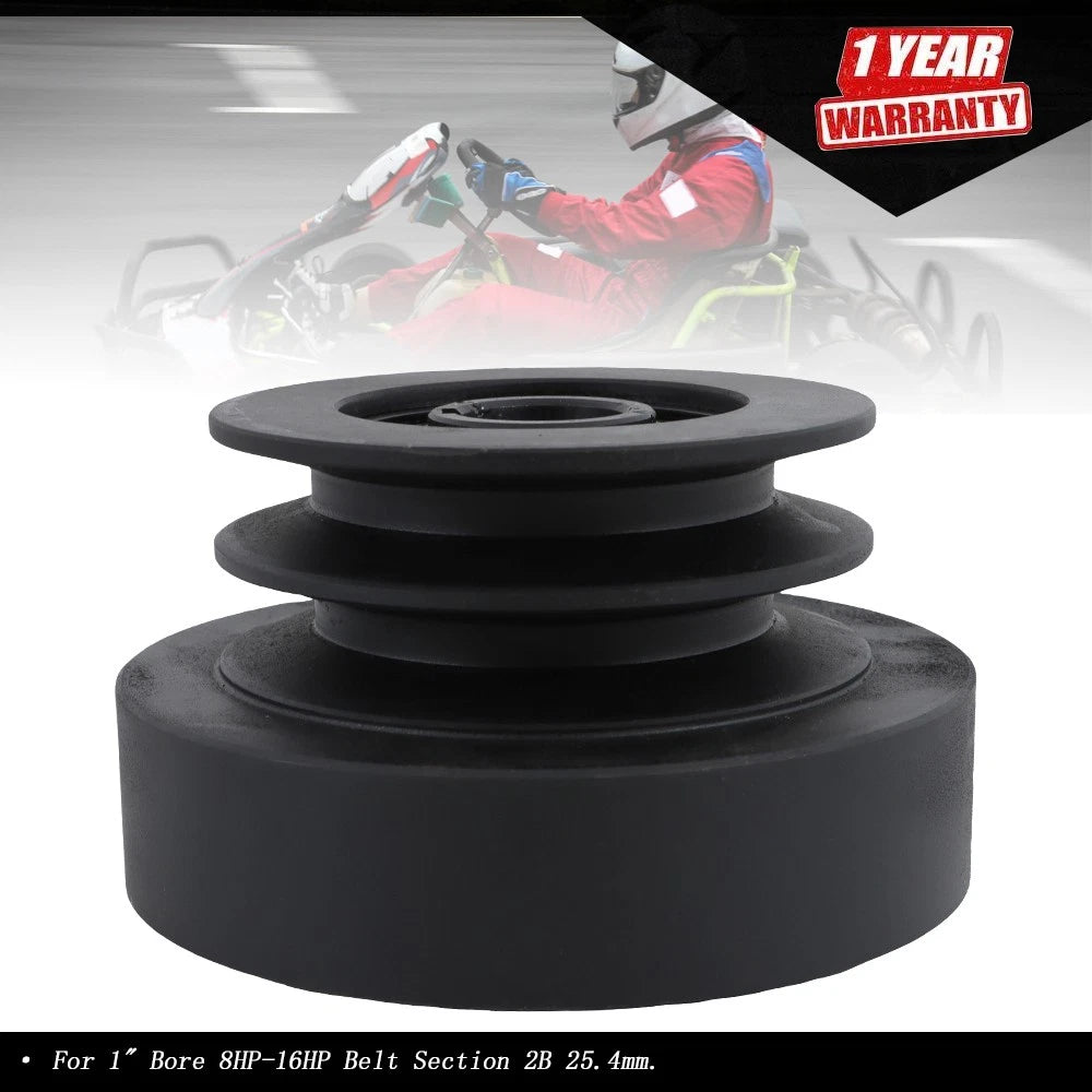Centrifugal Pulley Clutch for 8HP-16HP Engines (1" Bore)