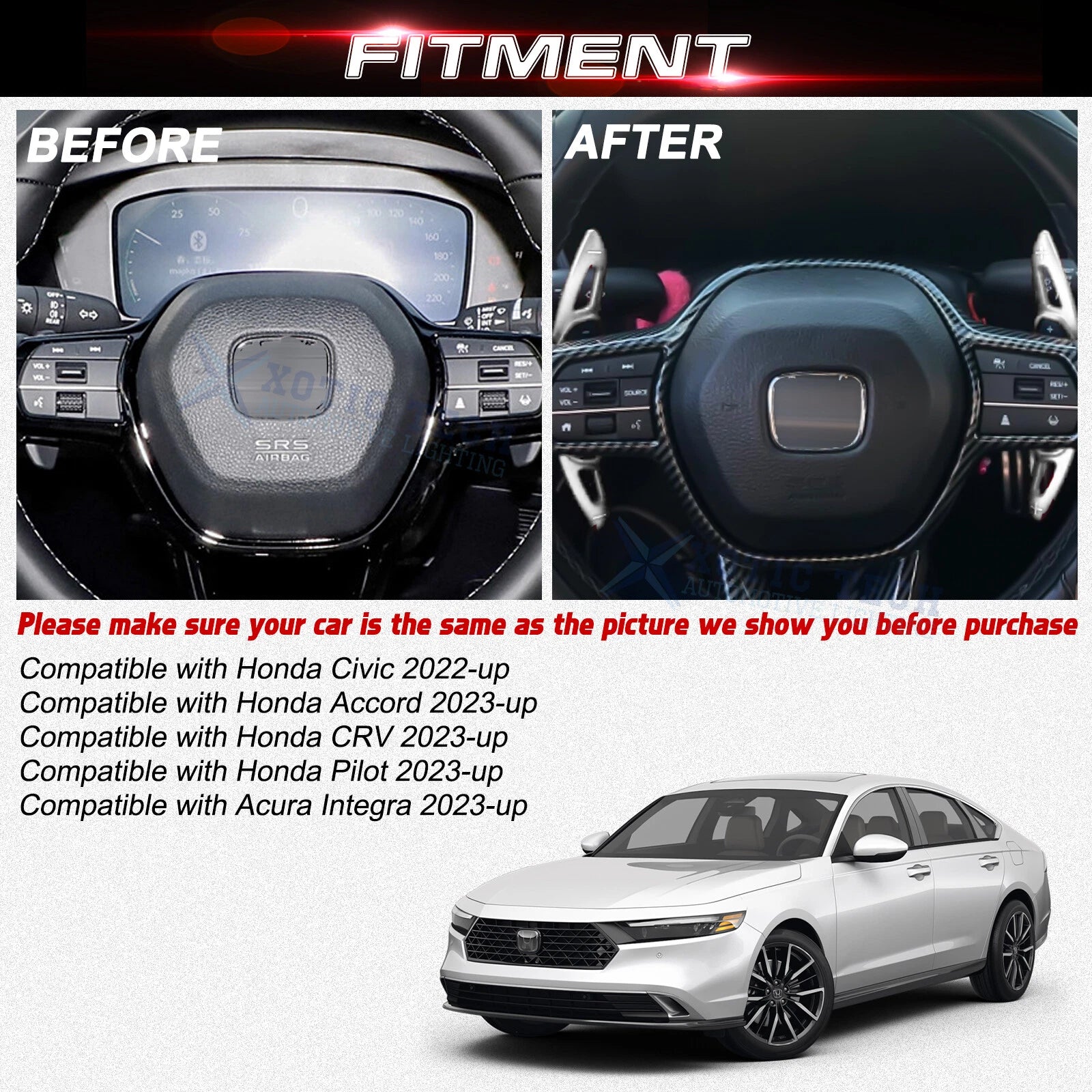 Paddle Shifter Extension for Honda Civic 11th Gen (2022-2025)