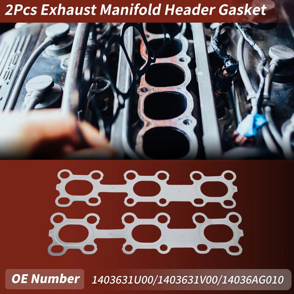 Exhaust Manifold Header Gasket for Nissan Murano 3.5L V6 (2003–2018) No. 1403631U00