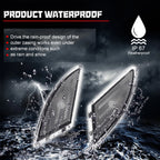 2X Euro Clear Lens Front Side Marker Light for Benz W251 R-Class (2006–2010)
