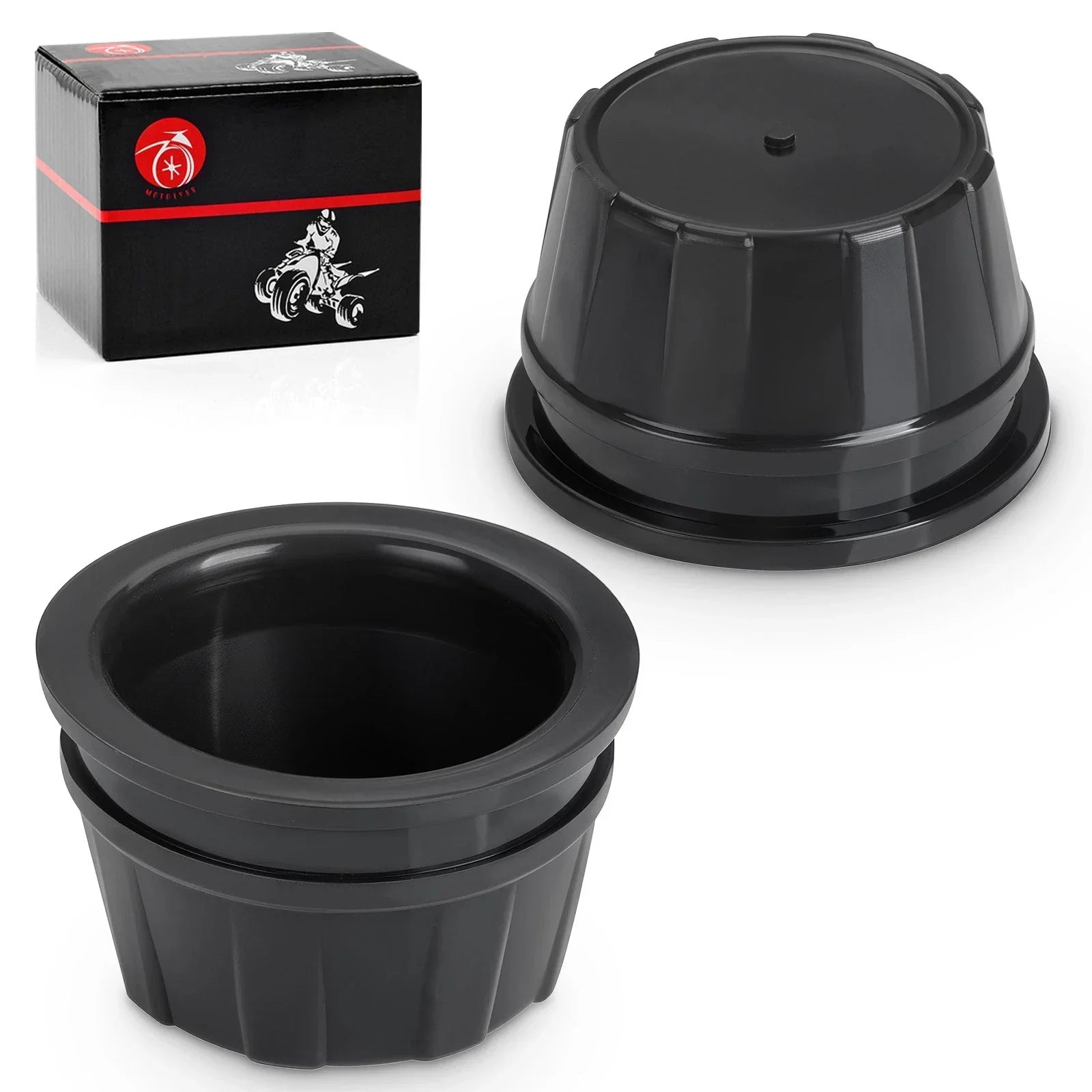 2PCS Front/Rear Wheel Center Cap for Rincon TRX650 TRX680 (2003–2006)