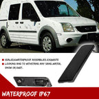 2X Smoke White LED Front Bumper Side Marker Light for Ford Transit Connect (2010–2013)