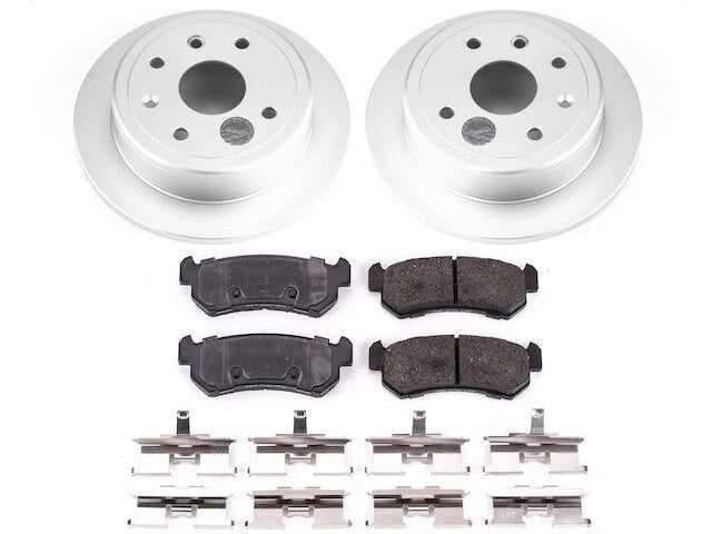 Rear Brake Pad and Rotor Kit for Suzuki Reno (2005–2006) QX272FZ