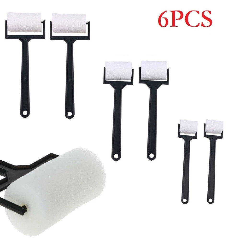 3X Foam Painting Roller Brush for Children Drawing
