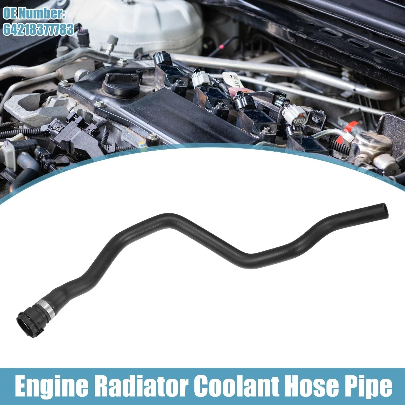 Engine Radiator Coolant Heater Hose for BMW 3 Coupe (E46) (1998 - 2006)