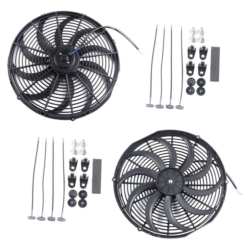 16" Universal Radiator Condenser Cooling Fan for Chrysler 300 (2005–2015)