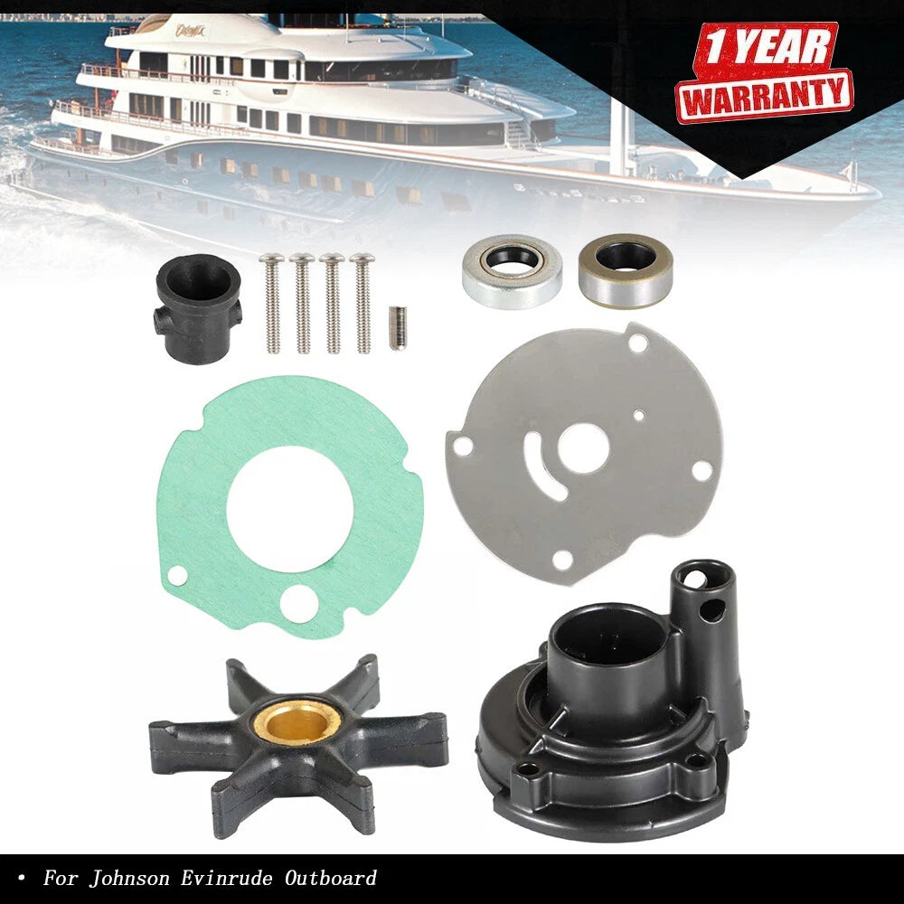 Water Pump Kit for Johnson Evinrude Outboard (Year Range Not Specified)