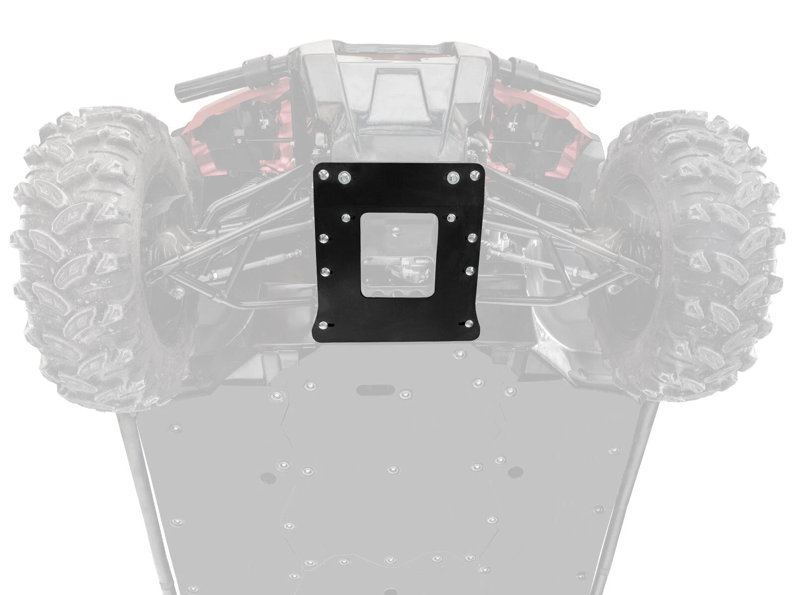 SuperATV Heavy Duty Frame Support Stiffener for Honda Pioneer 1000-6 (2023+)