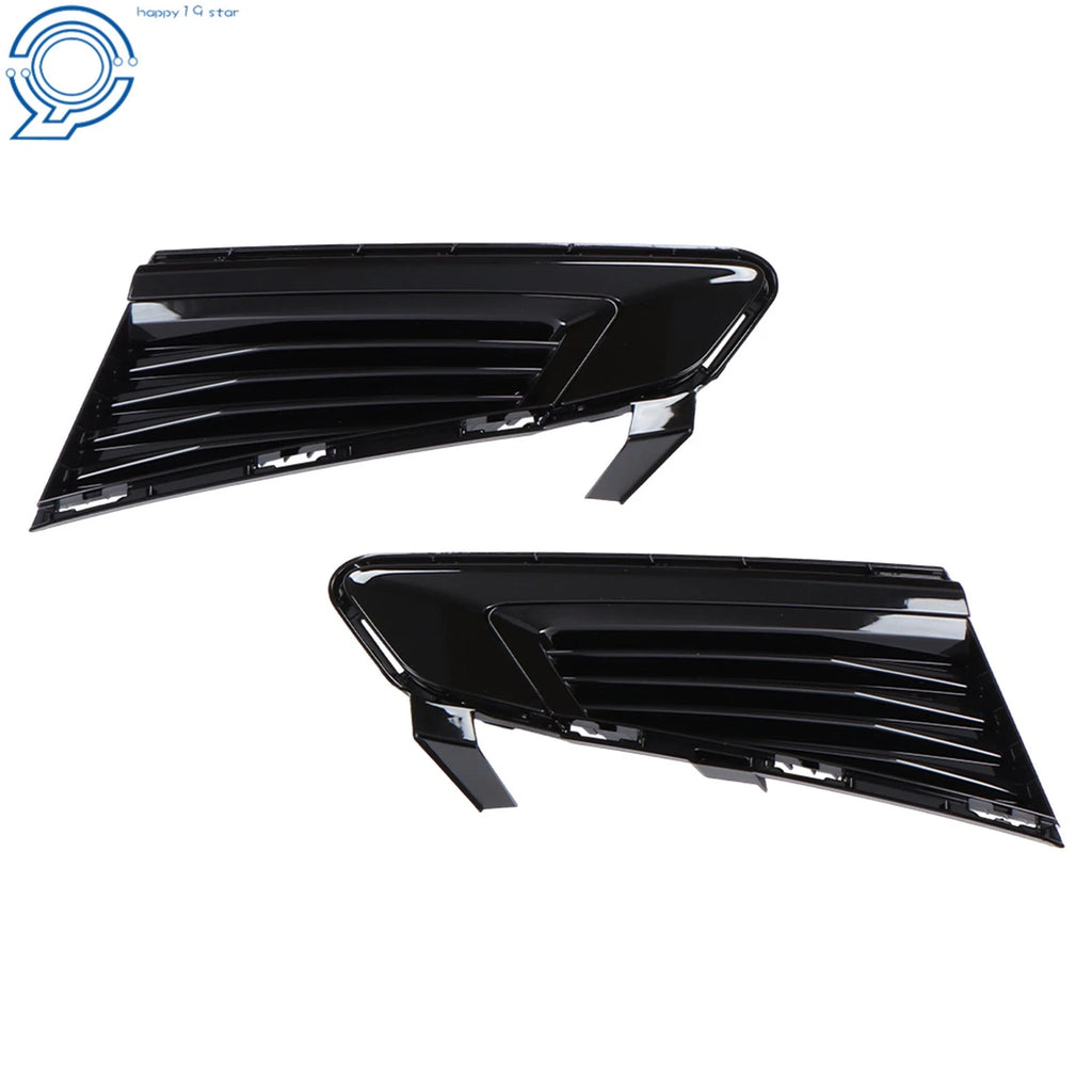 Fog Light Hole Cover Set for Cadillac CTS (2014–2019) Black