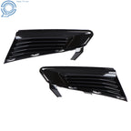 Fog Light Hole Cover Set for Cadillac CTS (2014–2019) Black