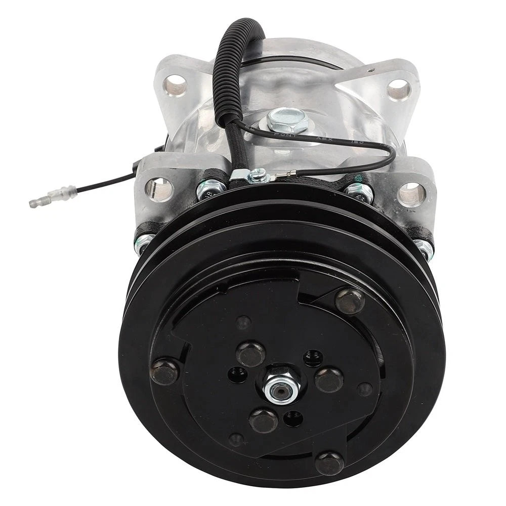 A/C Compressor with 2 Grooves Pulley FLX7 Type CO for
