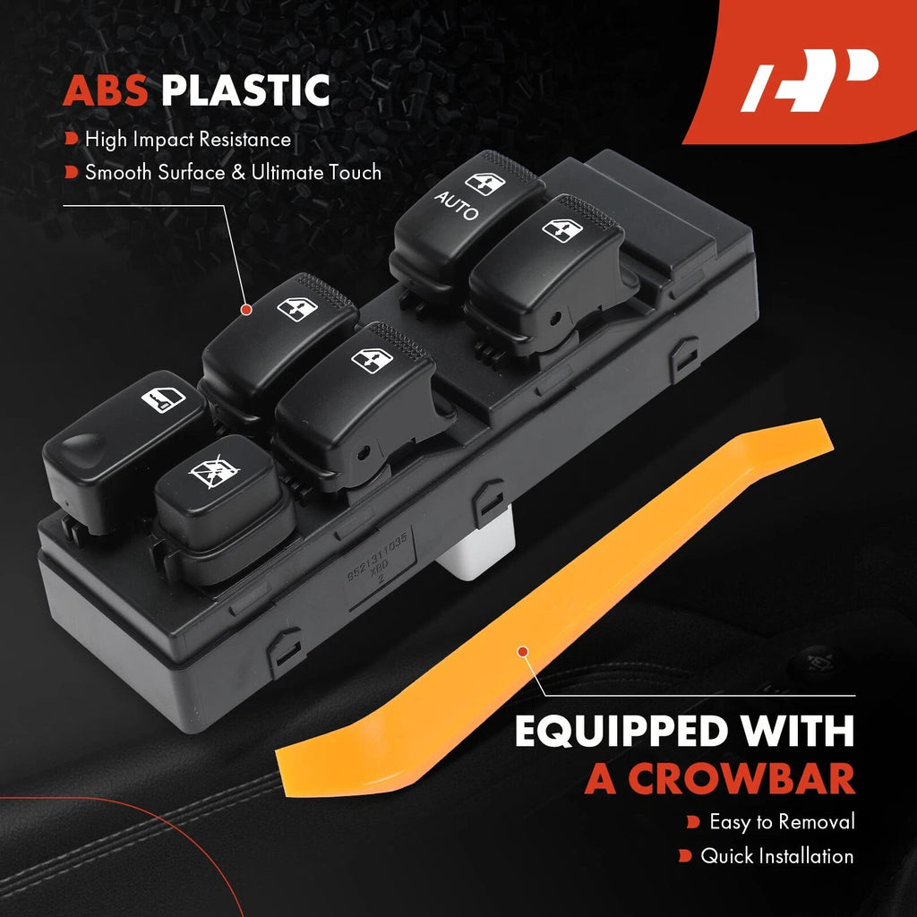 Front Left Power Window Switch for Kia Spectra (2002-2006)