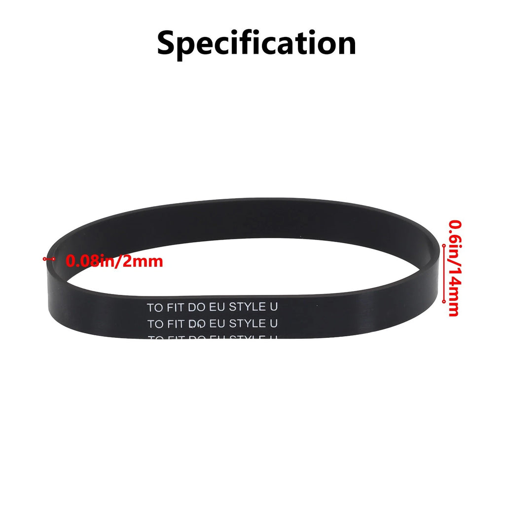 2X Vacuum Belt for Eureka NEU180, NEU180B, NEU180C, NEU182, NEU182A, NEU186 (2010–2023)