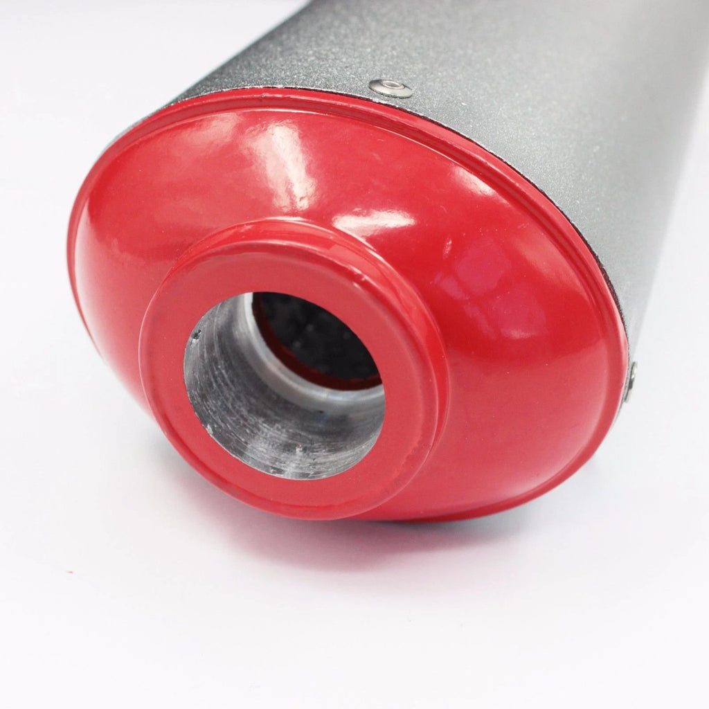 28mm Red Exhaust Muffler for CRF 50 70 BBR KLX DHZ 50 90 110 125CC (2000–2023)