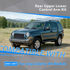 3Pcs Rear Upper Lower Control Arm Kit for Jeep Liberty (2004–2007)