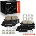 8x Front & Rear Ceramic Brake Pads for Jeep Renegade (2015–2022)
